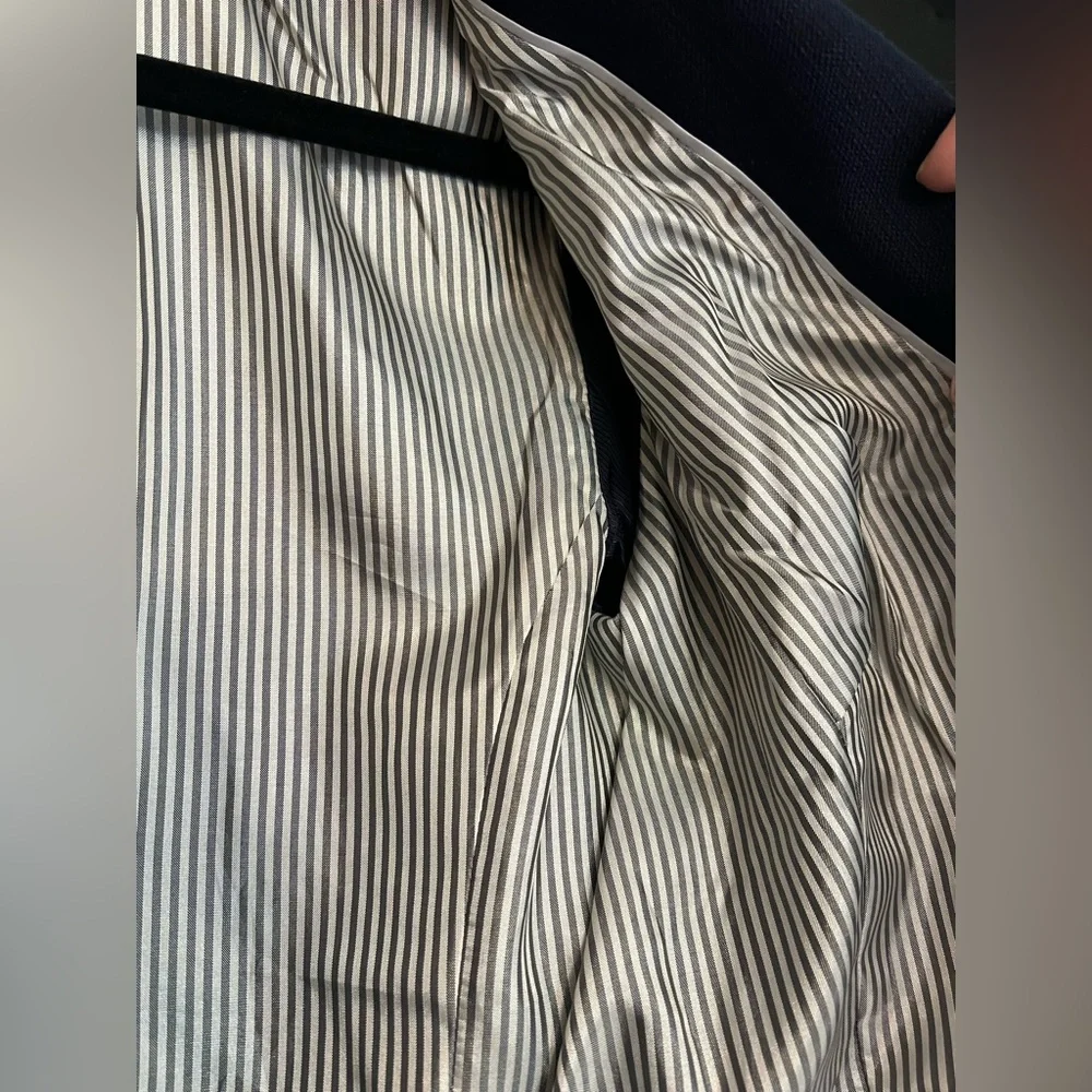 [Banana Republic] NWOT Navy Cutaway Blazer - Picture 9 of 12